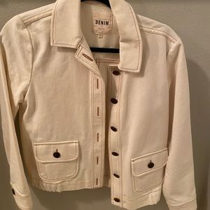 Sezane denim jacket size 38